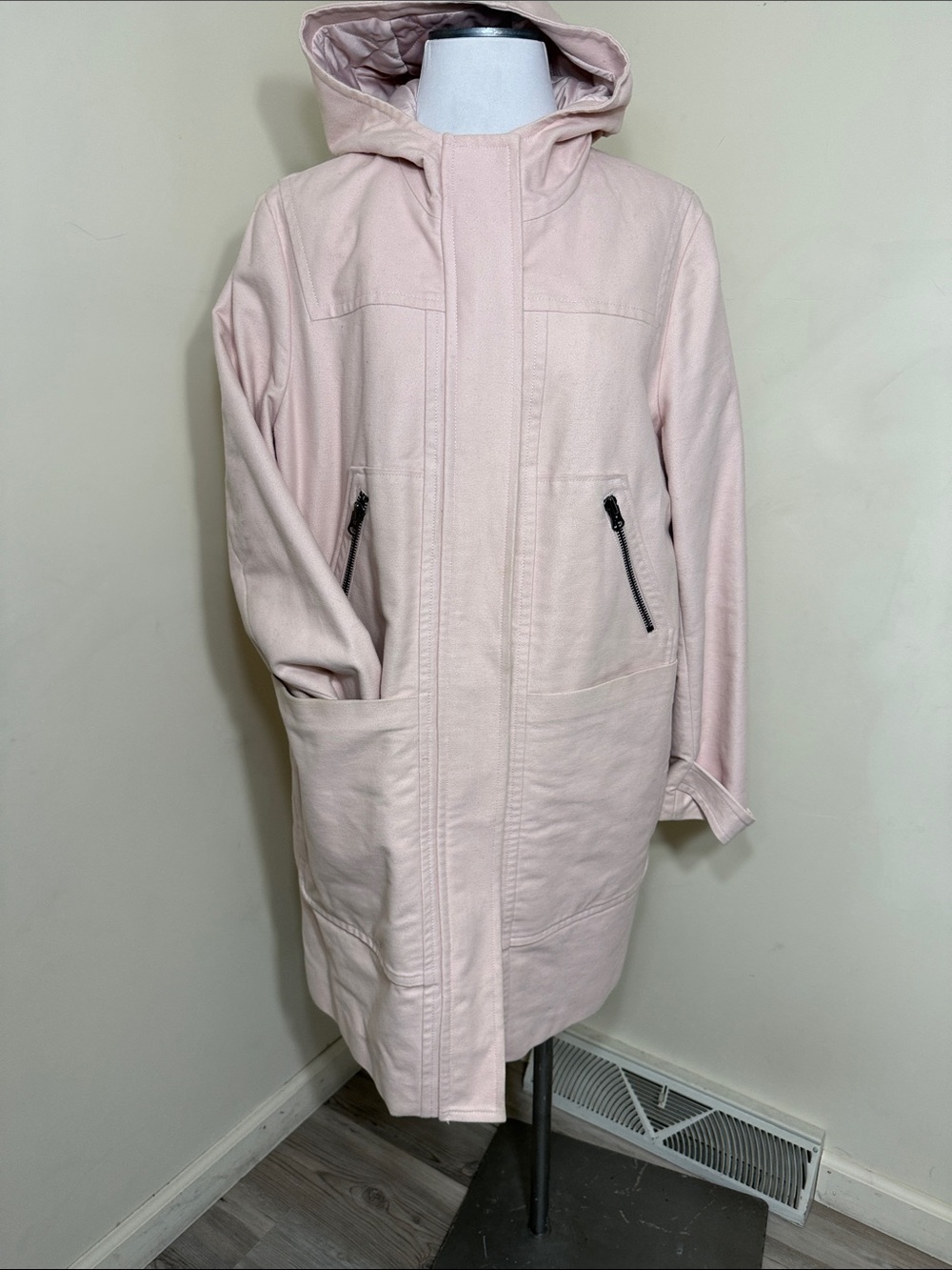BODEN PINK QUILTED PARKA US 16